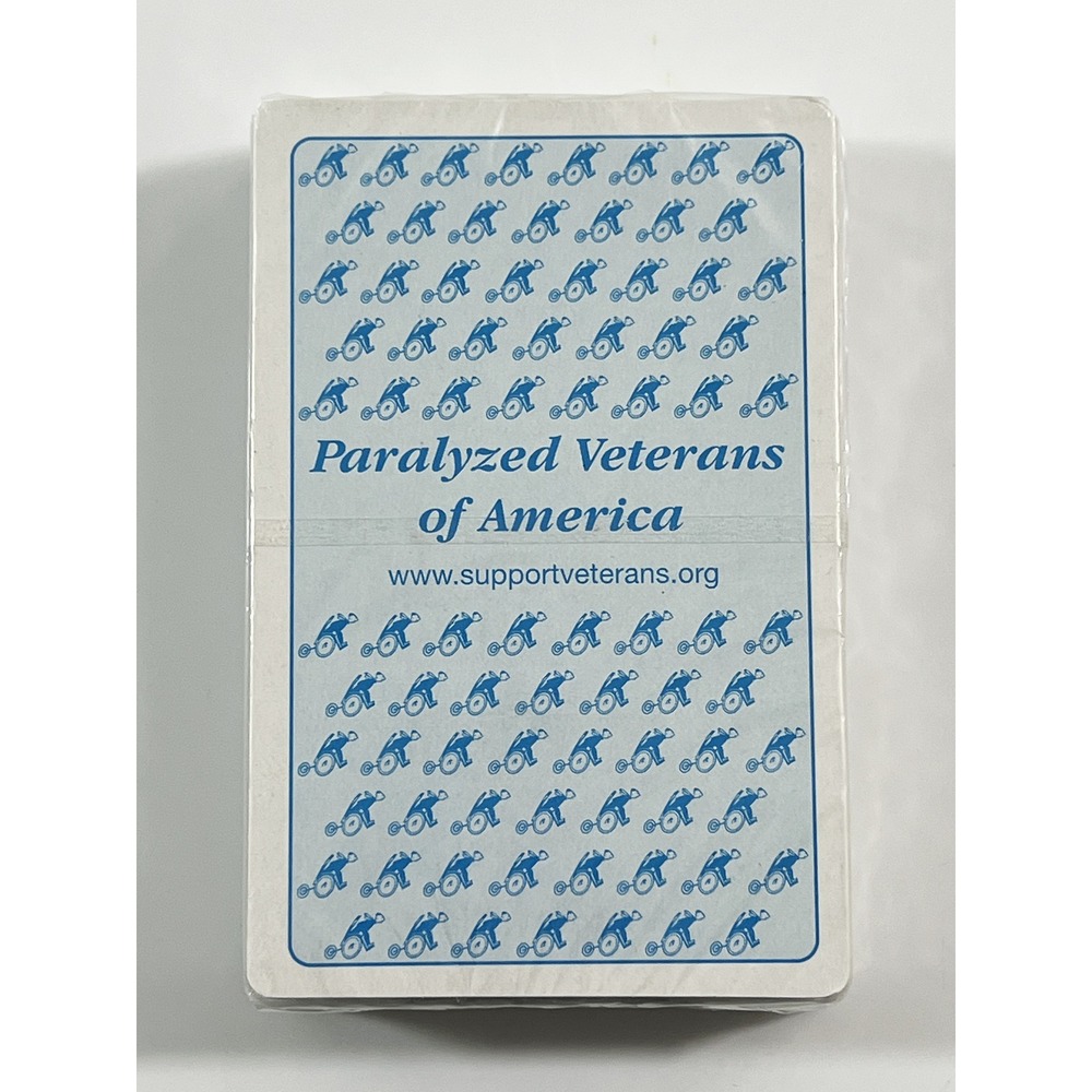 Paralyzed Veterans of America Playing Cards (BRAND NEW SEALED)